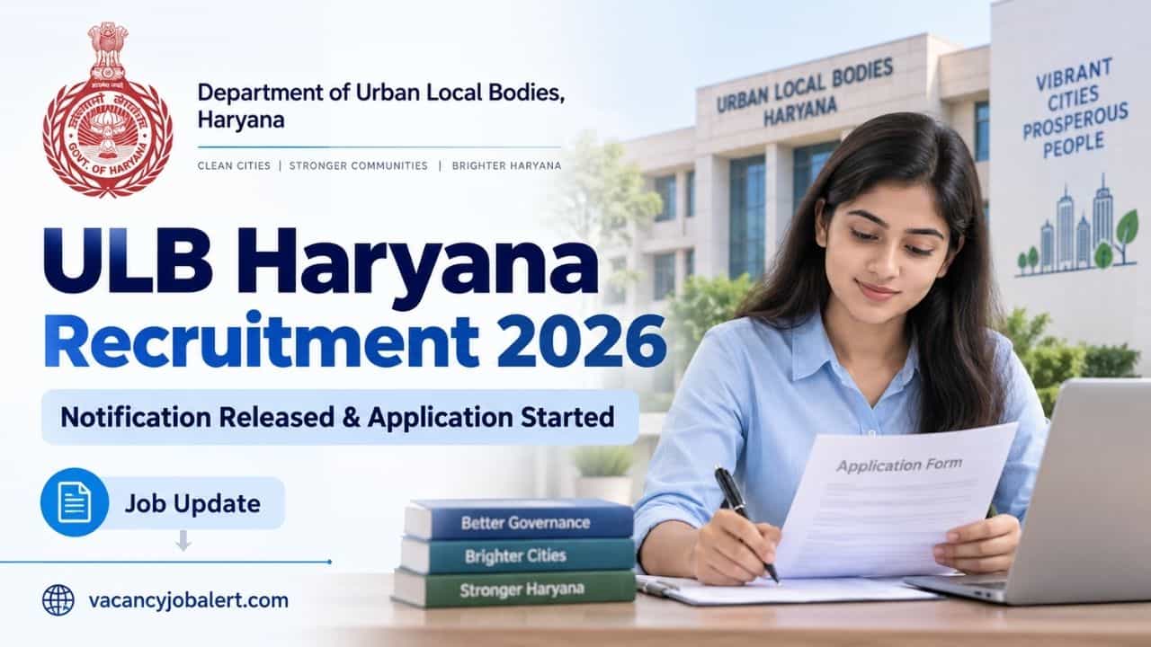 Haryana ULB Recruitment 2026