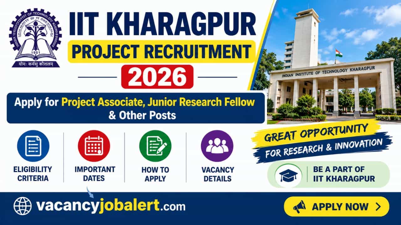 IIT Kharagpur Project Recruitment 2026