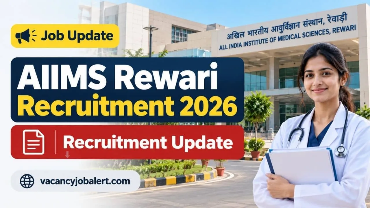 AIIMS Rewari Recruitment 2026